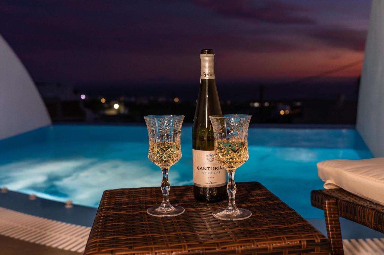 Aegean Blue Suites Pyrgos Kallistis ภายนอก รูปภาพ