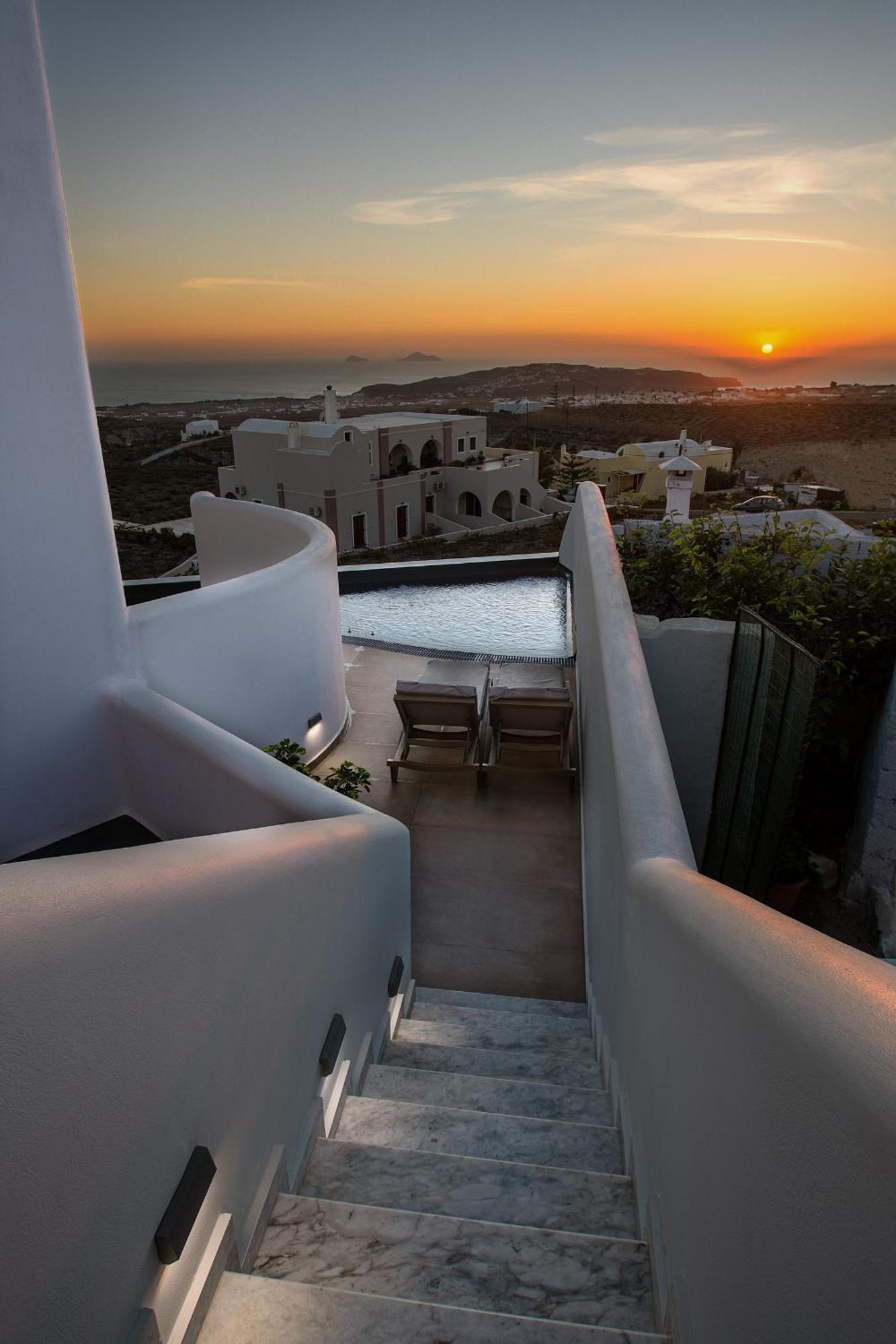 Aegean Blue Suites Pyrgos Kallistis ภายนอก รูปภาพ