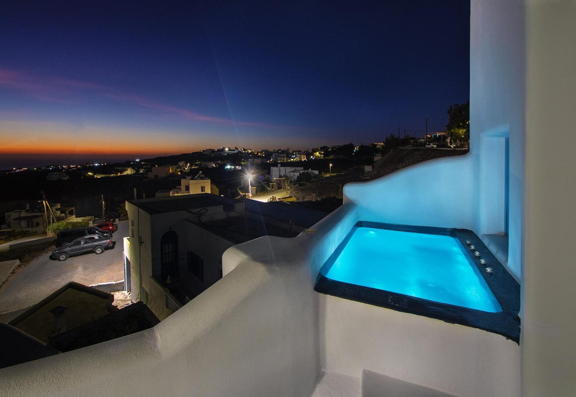 Aegean Blue Suites Pyrgos Kallistis ภายนอก รูปภาพ