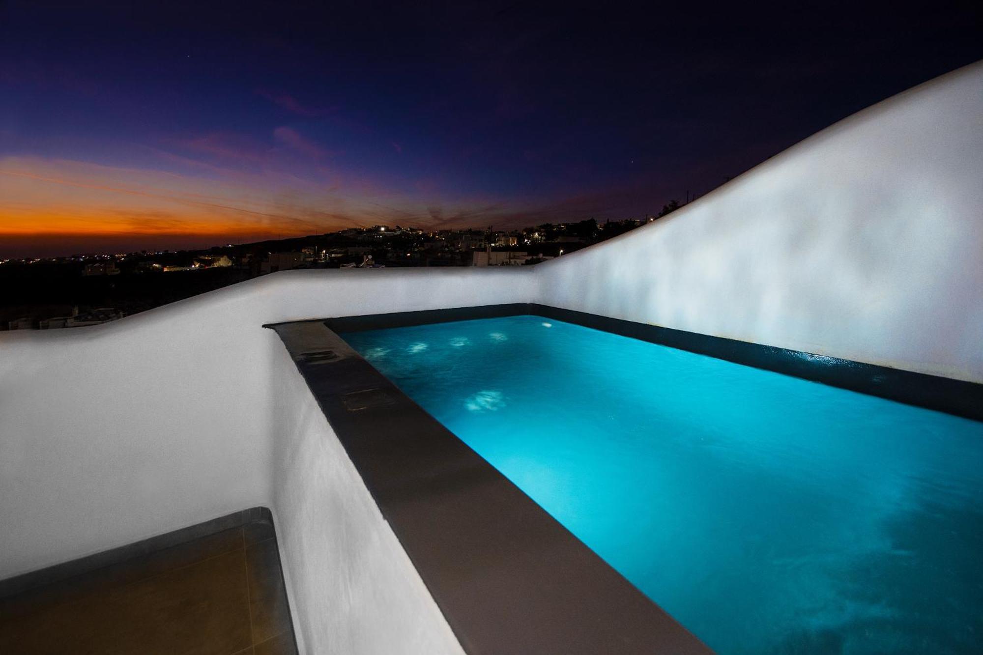 Aegean Blue Suites Pyrgos Kallistis ภายนอก รูปภาพ